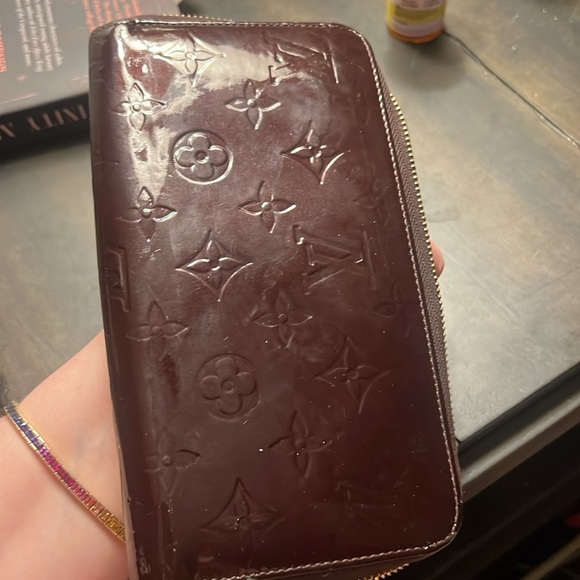 Louis Vuitton dark purple vernis long zippy wallet - Picture 6 of 11